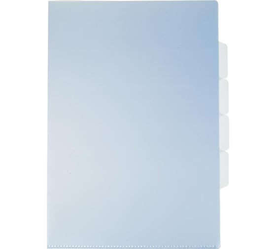Папка-уголок Attache Selection Breezee, А4, 200 мкм, 3 отделения, глянец, 5 шт. 1688124 1