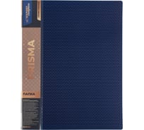 Папка Expert Complete с файлами-вкладышами 4 шт 60 листов A4 40 мкм PRISMA 700 мкм 25 мм синий 678433