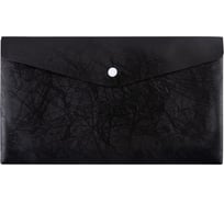 Папка-конверт Expert Complete 12 шт с кнопкой Premier travel 180 мкм черный new 709334