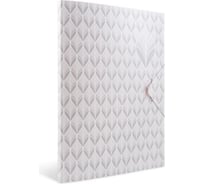 Папка на резинках Комус art deco белый 1349514