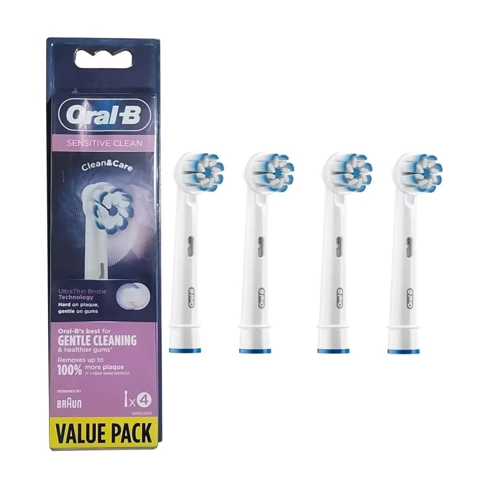 Сменные насадки для электрических зубных щеток ORAL-B Sensitive Clean ...