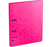 Папка на 2 кольцах Berlingo neon, 24мм, 1000мкм, розовый неон, d-кольца, с внутр. карманом RB4_2D391