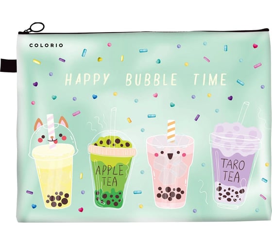 Папка из ПВХ ColoRio Bubble time А4 COJB-FC1-1018P 1