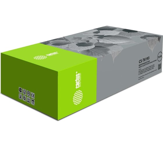 Бункер CACTUS CS-T6193 T6193 емкость для отработанных чернил для Epson SureColor SC-F6000/7000/T30 1801384 1