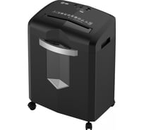 Шредер CACTUS CS-SH-12-20-4x12H черный секретность P-4, перекрестный, 12 листов, 20 л, скрепки/скобы/пластиковые карты 1919852