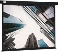 Экран CACTUS 124.5x221 см Wallscreen CS-PSW-124x221-BK 16:9 настенно-потолочный рулонный черный 1678293