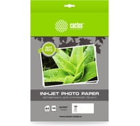 Фотобумага CACTUS CS-GA4180100ED A4, 180 г/м2, 100 листов, белый глянцевое для струйной печати 1033514