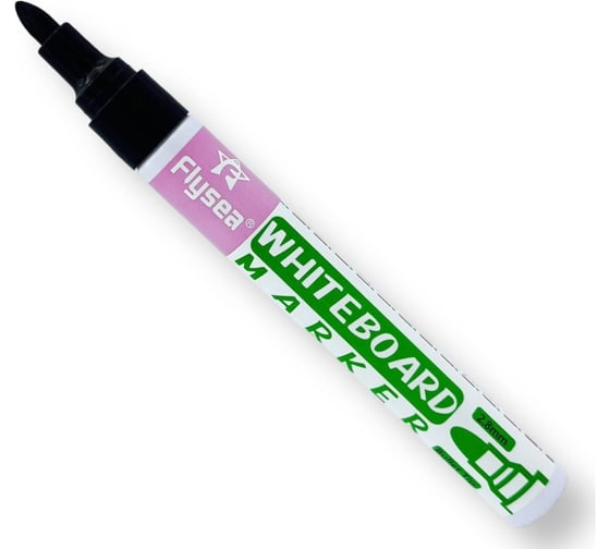 Маркер для доски FLYSEA Whiteboard PRO WD-417, черный WD-417-black 1