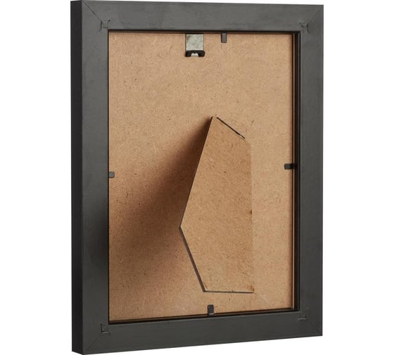 Рамка с паспарту Attache мдф, 15x20, черная 1603588