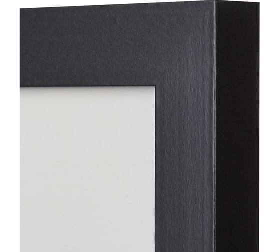 Рамка с паспарту Attache мдф, 50x70, черная 1603600