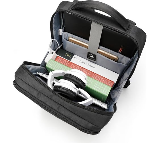 Рюкзак Tigernu T-B3331 темно-серый, 15.6" 60006-38