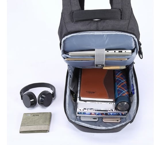 Рюкзак Tigernu T-B3335 темно-серый, 15,6" 60006-48