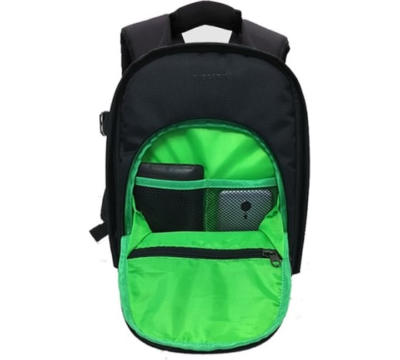 Рюкзак Tigernu T-X6007 черный с зеленым, 14" 60006-30
