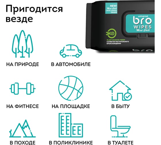 Влажные смываемые салфетки Fox Chemie 3x50 шт. LMF92