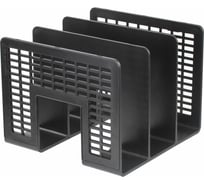 Лоток-сортер для бумаг BRAUBERG Radikal комплект 2 шт., 3 отделения, черный 880807