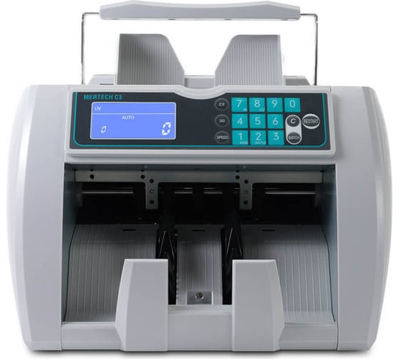 Счетчик банкнот MERTECH C-3 white 5522