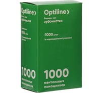 Зубочистки Optiline 1000 шт., дерево 10-2021