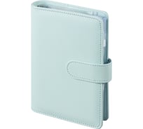 Планировщик бюджета PARCHMENT с конвертами на кольцах, с файлами, органайзер для денег, бирюзовый 17006