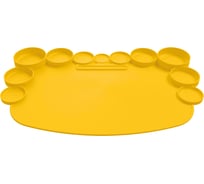 Многофункциональный коврик для творчества Silihome желтый КК2066
