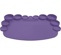 Многофункциональный коврик для творчества Silihome, фиолетовый, 10 шт., цена за упаковку КК2067