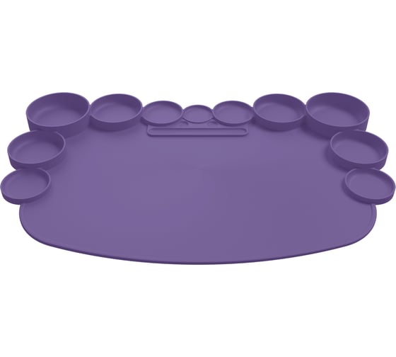Многофункциональный коврик для творчества Silihome фиолетовый КК2067