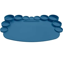Многофункциональный коврик для творчества Silihome синий КК2068