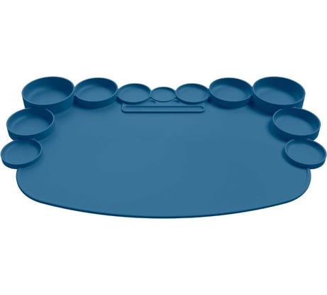 Многофункциональный коврик для творчества Silihome синий КК2068