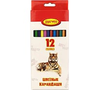 Карандаши Limpopo 12 цветов, пластик, animals Кар1737