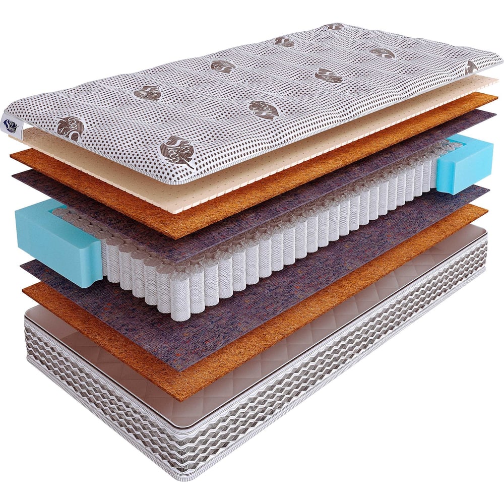 Ортопедический матрас SkySleep из натуральных наполнителей с ...