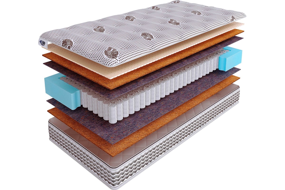 Ортопедический матрас SkySleep из натуральных наполнителей с ...