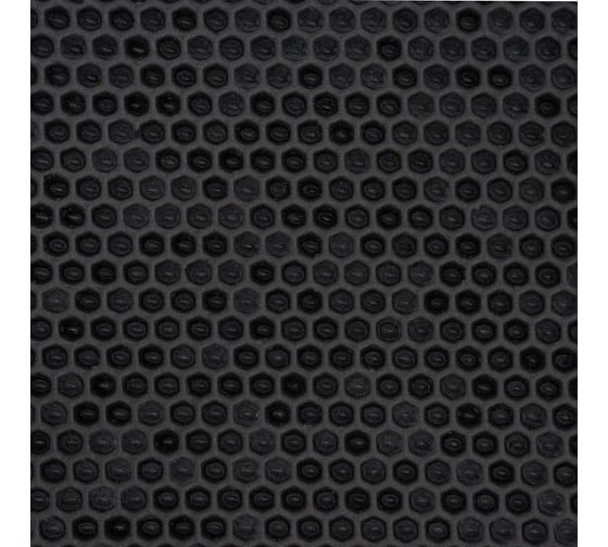 Коврик Pavitec мягкий, универсальный, соты, черный, 64x120 КМУ-С 0640120Ч