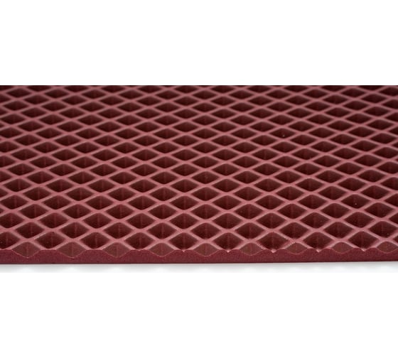 Коврик Pavitec универсальный, 68x120, ромб, темно-красный УК-Р 0680120ТК