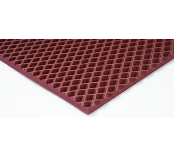 Коврик Pavitec универсальный, 68x120, ромб, темно-красный УК-Р 0680120ТК