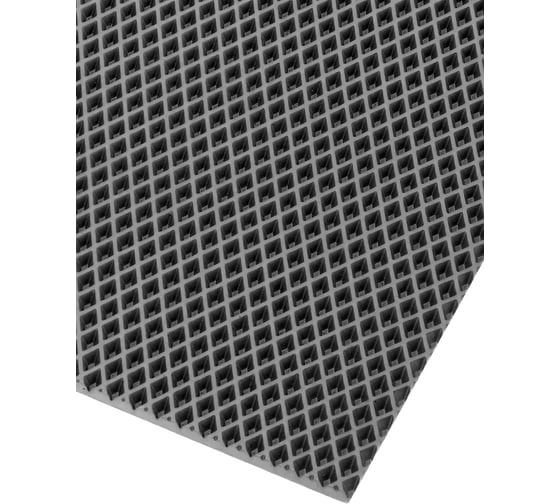 Коврик Pavitec универсальный, 68x120, ромб, серый УК-Р 0680120