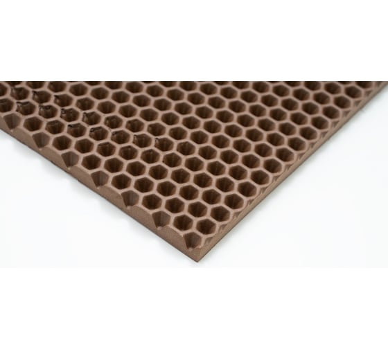 Коврик Pavitec универсальный, 68x120, соты, коричневый УК-С 0680120К