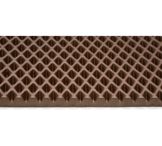 Коврик Pavitec универсальный, 68x120, ромб, коричневый УК-Р 0680120К