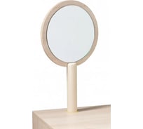 Зеркало для туалетного стола R-Home Сканди Жемчужно-белый 4003455h_Жемчуг