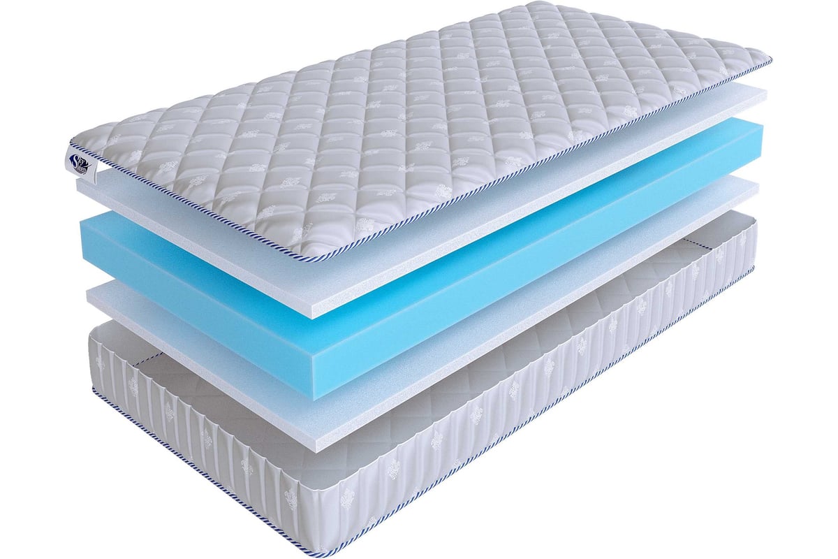 Ортопедический беспружинный матрас SkySleep INFLEX Model 7S на кровать ...