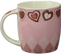 Кружка Bikson керамическая, объем 350 мл, ассорти СП5396