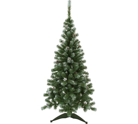 Ель MOROZCO Амурская зеленая заснеженная с шишками 1.8 м 5818