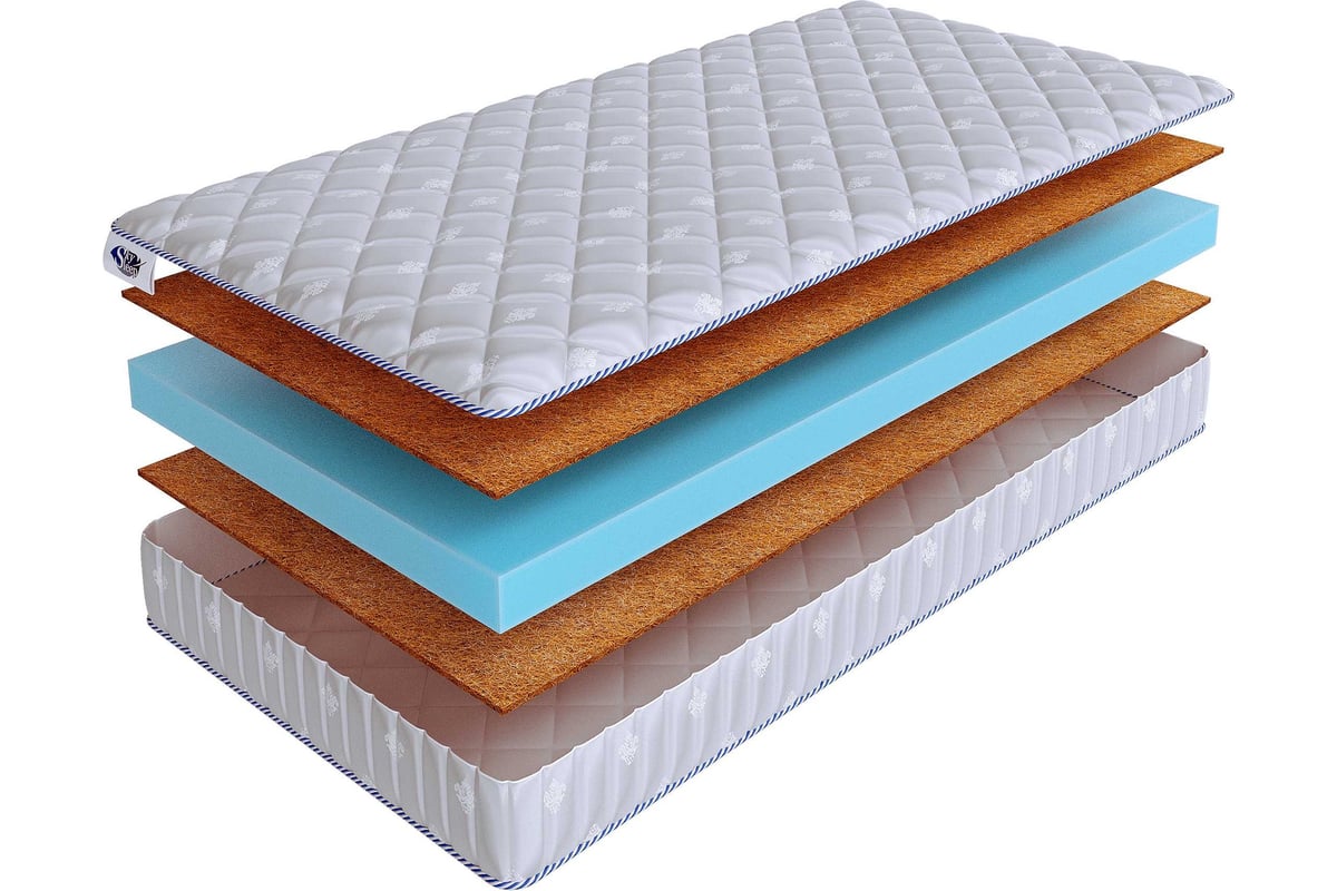 Ортопедический беспружинный матрас SkySleep INFLEX Model 1S на кровать ...