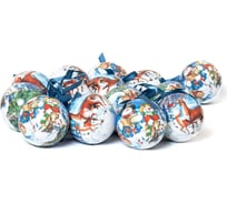 Набор елочных шаров Winter Glade папье-маше, 14 шт. 7514G07 7514G077