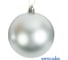 Набор елочных шаров Winter Glade пластик, 8 см, 12 шт., серебряный микс 8012G002 4
