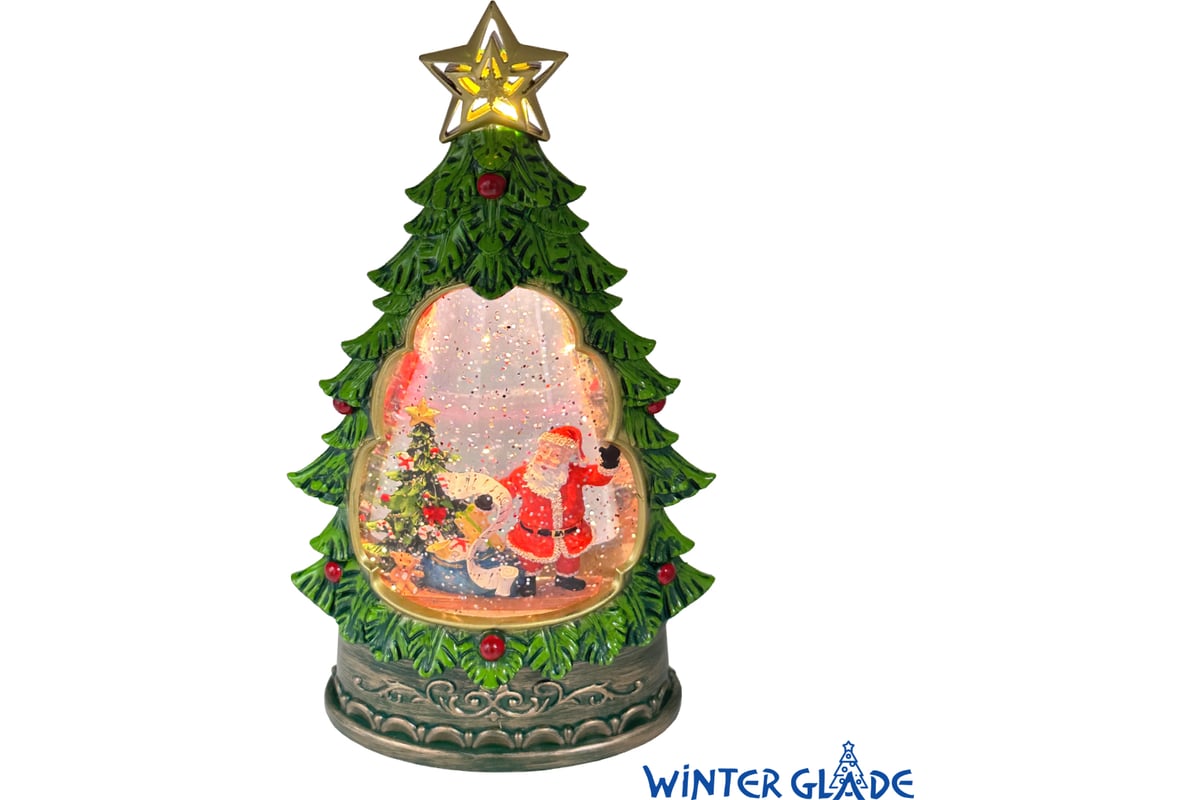 Новогодний фонарь Winter Glade Елочка F26- F26-1 - выгодная цена, отзывы,  характеристики, фото - купить в Москве и РФ