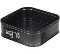 Форма для запекания DANIKS сталь, 24x24x7 см, антипригарное покрытие, квадрат, разъем, черный, kb18010-24 377917