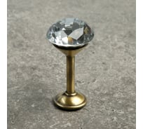 Держатель для штор ТУНДРА KD001, однорожковый, цвет бронза 4320366