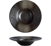 Тарелка Homium Bohemia Top, черный, D26.5 см Bohemia03