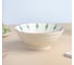 Тарелка Homium Kitchen Collection, глубокая, белый, D20 см, капли Bowl01Blue 1