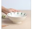 Тарелка Homium Kitchen Collection, глубокая, белый, D20 см, капли Bowl01Blue 4