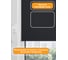Универсальная рулонная штора Peora 68x160, однотонный, черный графит 20386 3
